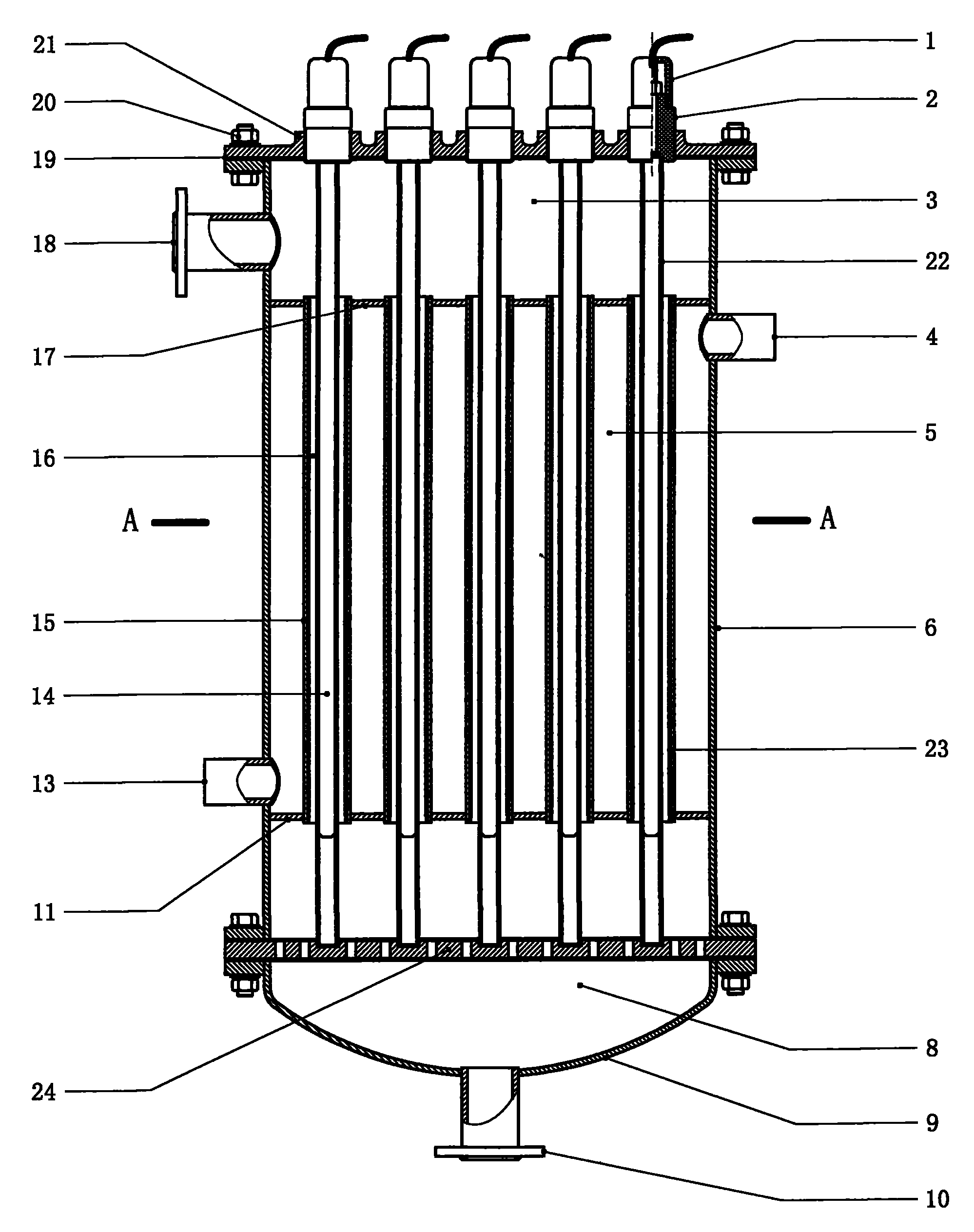 cn101254452a_电催化合成反应器失效