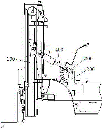 cn105179368a 公开(公告)日 2015-12-23 发明名称 反向布置的叉车倾斜
