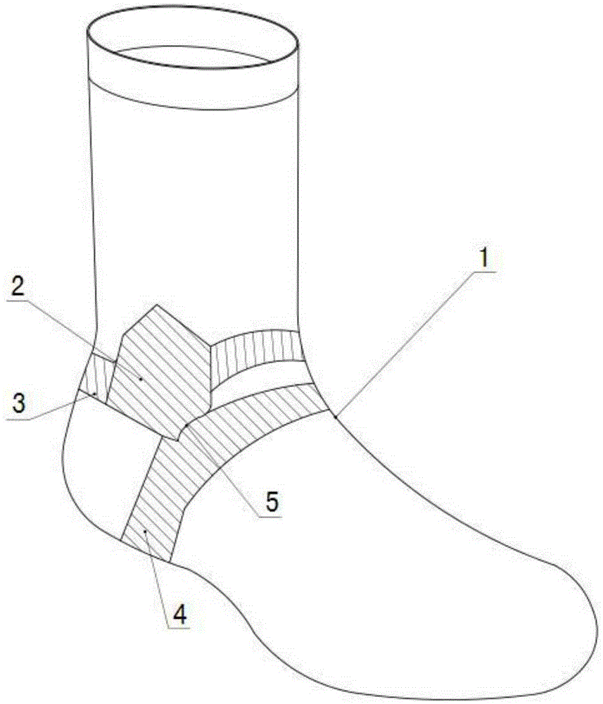 cn105249548a_一种袜子的压力加固补偿结构失效