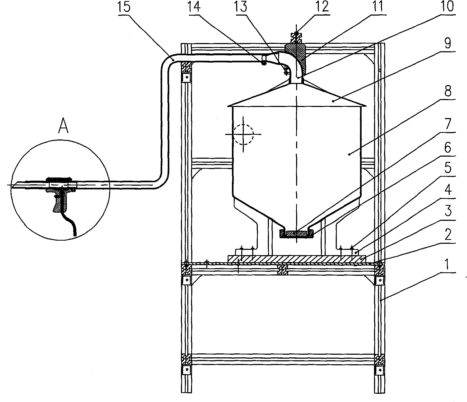 cn101779837b_自动定量充绒机失效