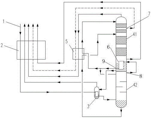 01)i 发明名称 一种空分分馏塔系统及利用该系统制备低纯氧的工艺