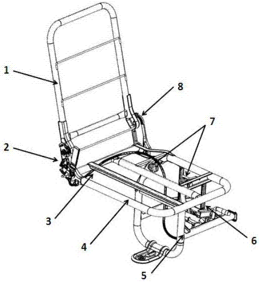 cn104309503b_一种可自动折叠翻转的汽车座椅有效