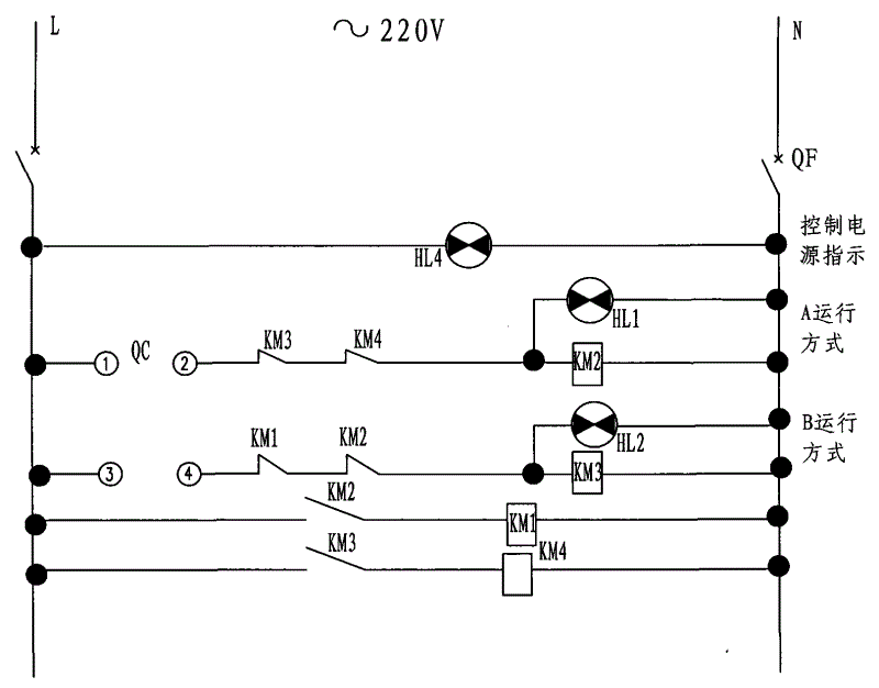 装配流水线plc控制主电路图_主回路和控制回路区别_回路为正的因果回路图