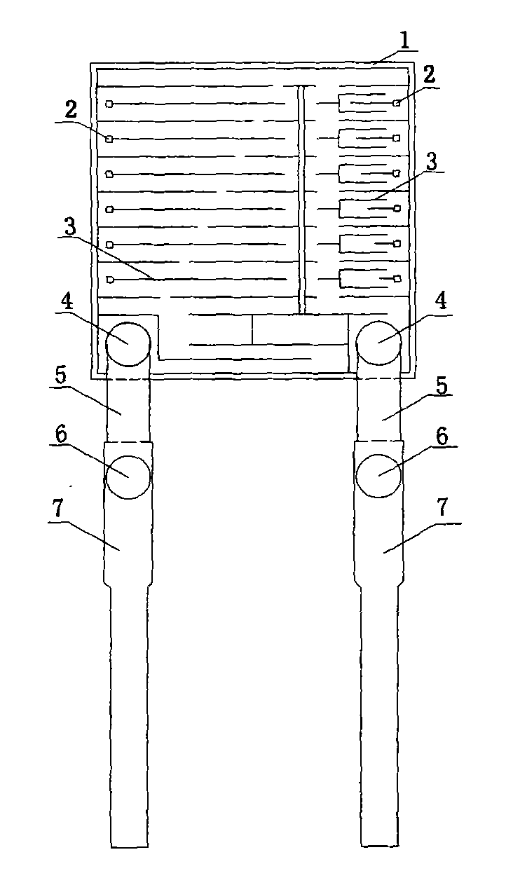 cn201430039y_引出电极有缓冲保护功能金属箔电阻器失效