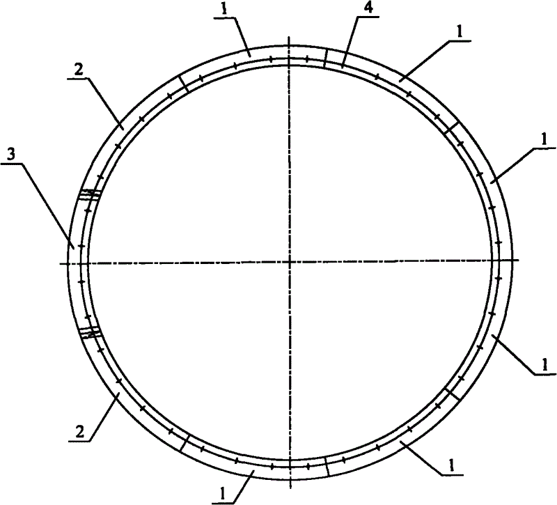 cn201756968u_一种九等分分块方式的盾构隧道衬砌环失效