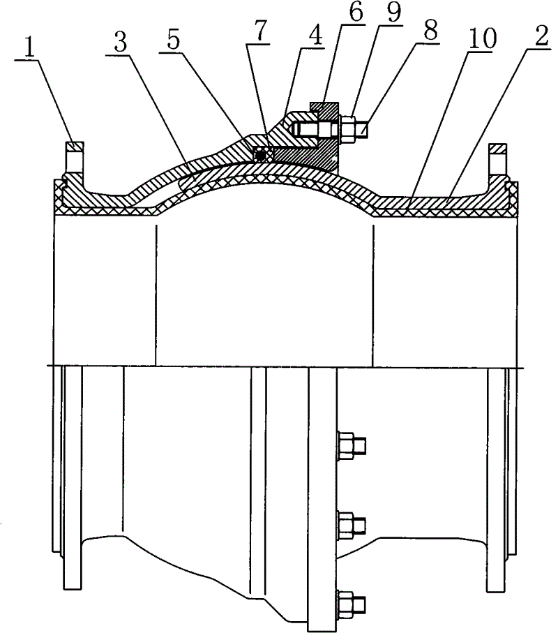 cn202100856u_双密封球形补偿接头有效