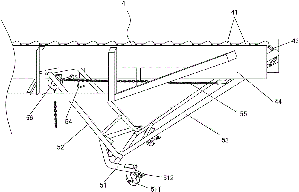 cn203237673u_一种手摇升降式传送机构失效