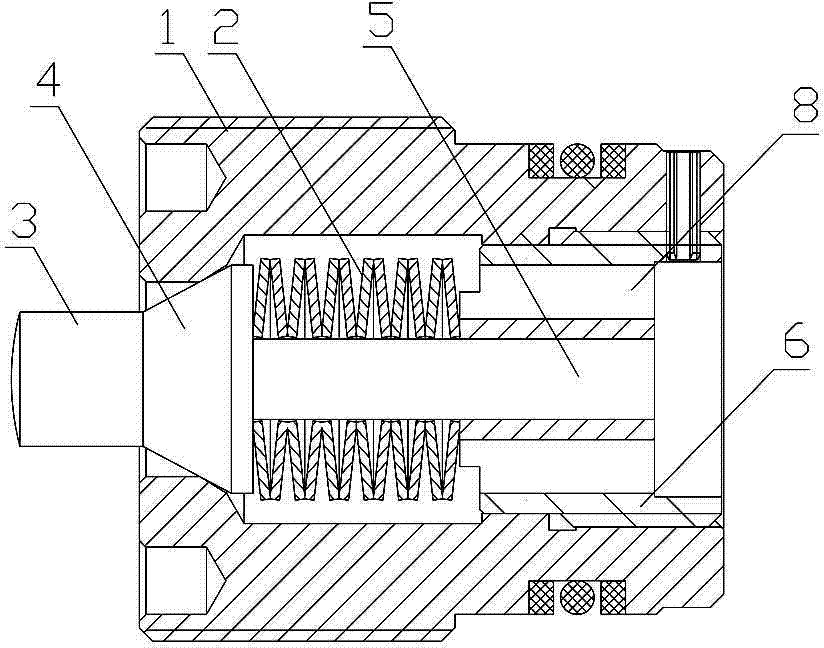 cn203716995u_煤矿液压支架立柱用底阀有效