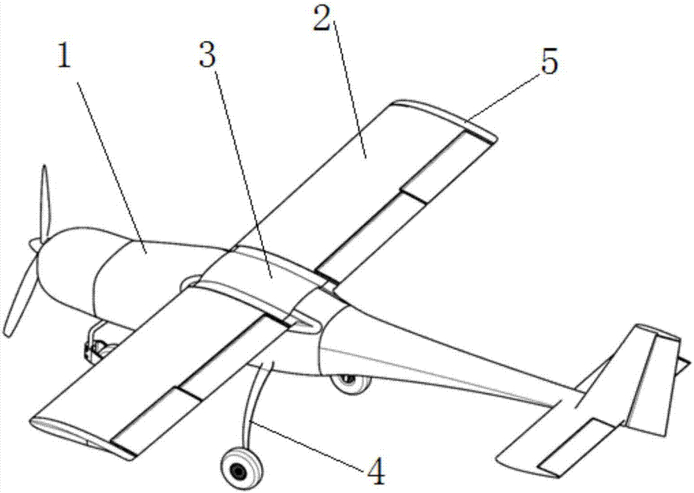 cn206615385u_一种固定翼无人机有效