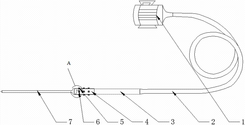 cn206829633u_一种加装插片杆件的混凝土振捣器有效