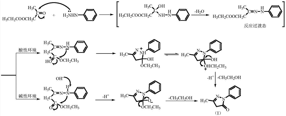 酮羰基和酯羰基;苯肼 分子中也含有两种氨基结构:伯胺和仲胺基