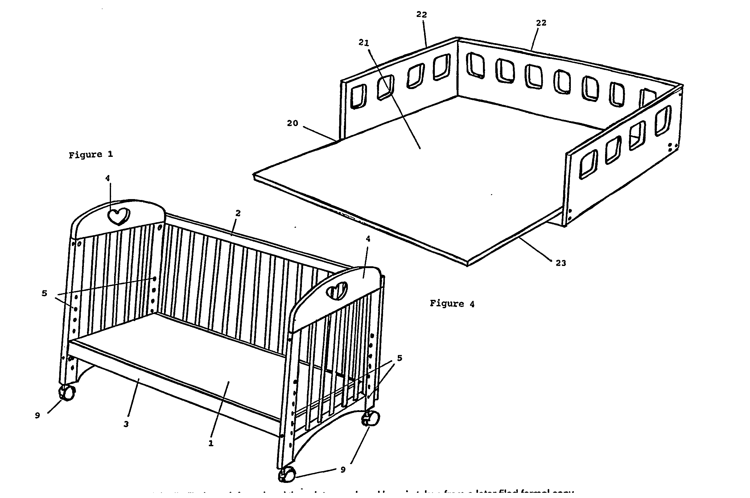 child's bed