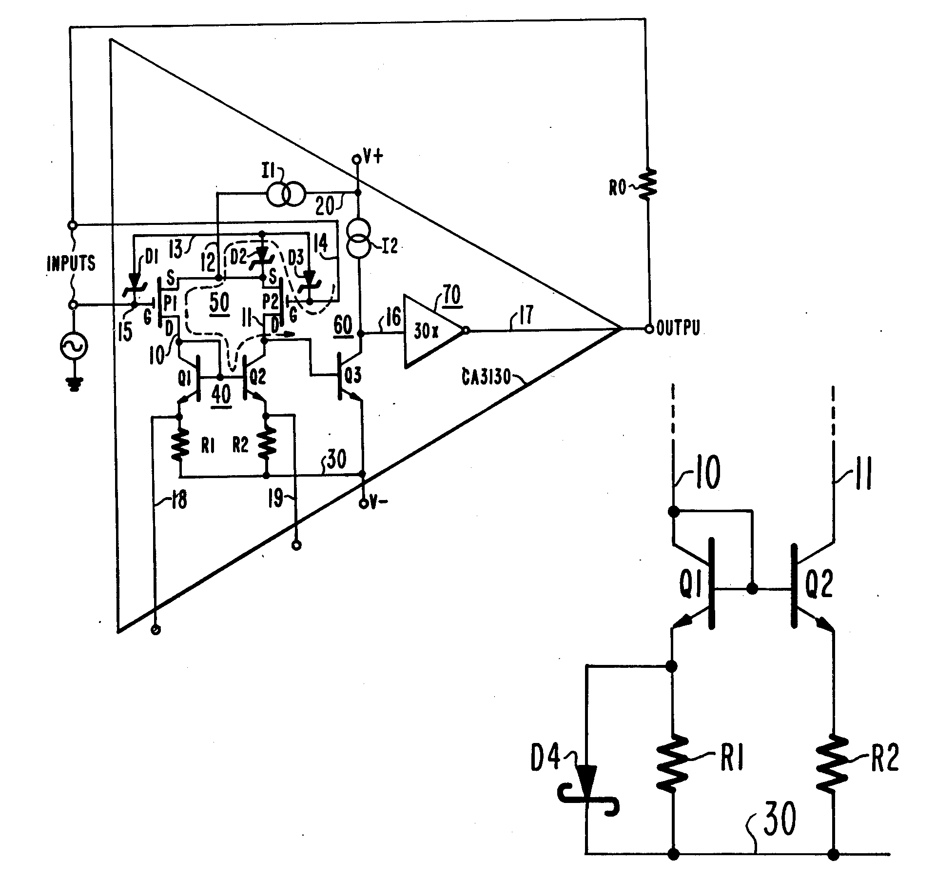 us4158178(a)_anti-latch circuit for amplifier stage including